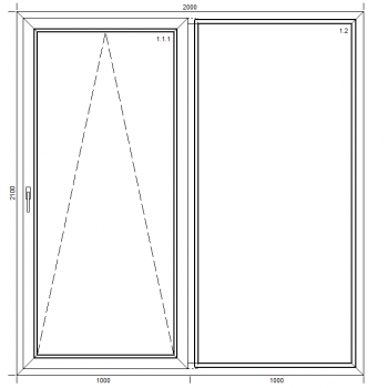 Drzwi przesuwne PSK Classic z montażem