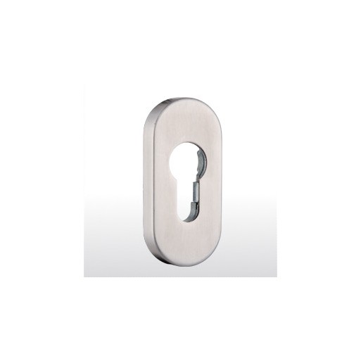 Slide-on oval rosette 9 mm ER