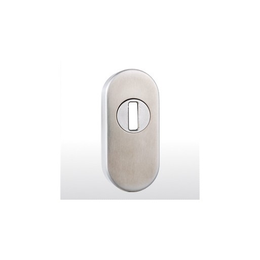 Oval slide-on rosette with insert cover (ZA) ER